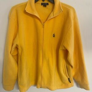 Nautica Fleece Yellow Jacket